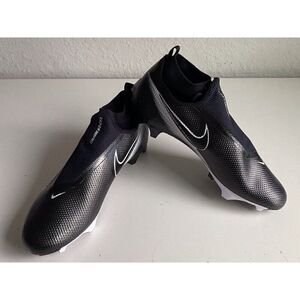 Nike Vapor Edge Pro 360 Football Cleats Black White CV6348-001 Men’s Sz 13 Wide